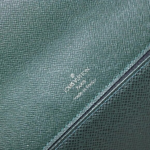 LOUIS VUITTON Taiga Pochette Kourad Clutch Bag Epicea M30194 LV Auth hk2896 - Picture 10 of 16